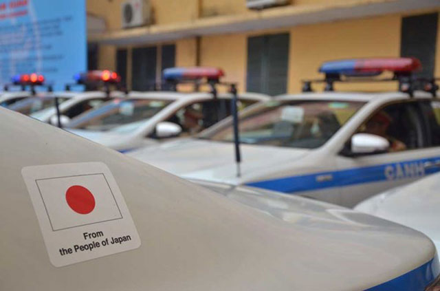 Ngắm dàn ô tô Toyota Camry (44 chiếc) do chính phủ Nhật Bản viện trợ