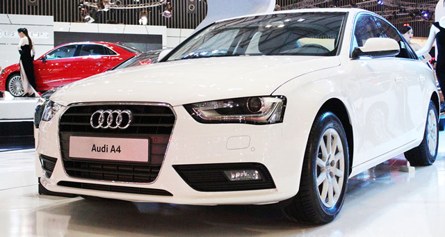 Bảng giá xe ô tô A4 của Audi tại Việt Nam