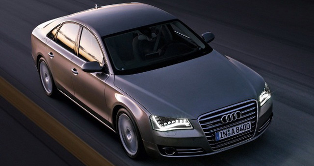 Bảng giá xe ô tô A8 của Audi ở thị trường Việt
