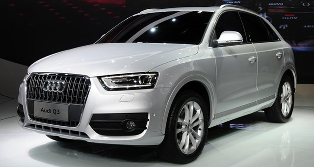 Bảng giá xe ô tô Q3 của Audi Việt Nam