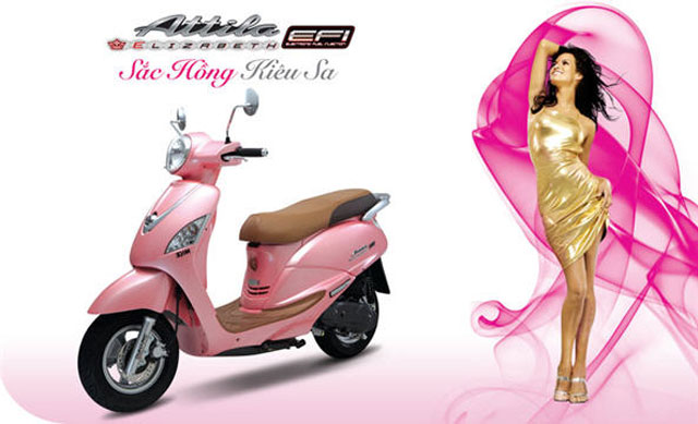 Bảng giá xe Attila Elizabeth mới 2015