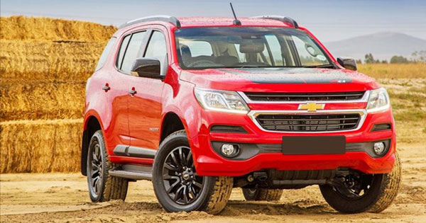 Bảng giá xe Chevrolet Trailblazer mới cập nhật