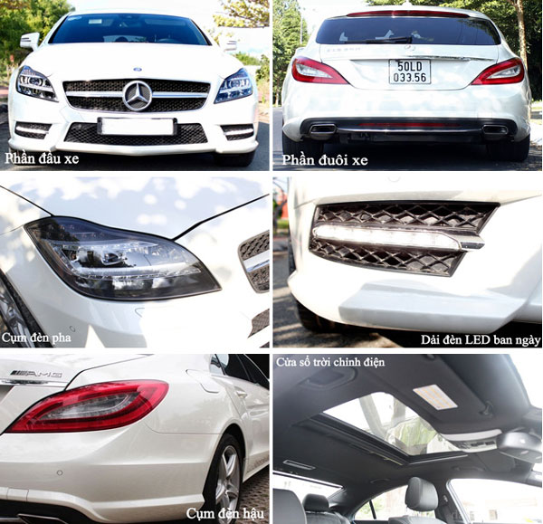 Bảng giá xe ô tô Mercedes CLS 350 của Mercedes Benz