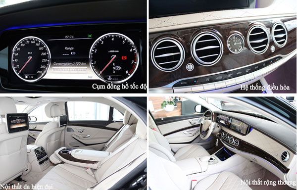 Bảng giá xe ô tô Mercedes S500L của Mercedes Benz