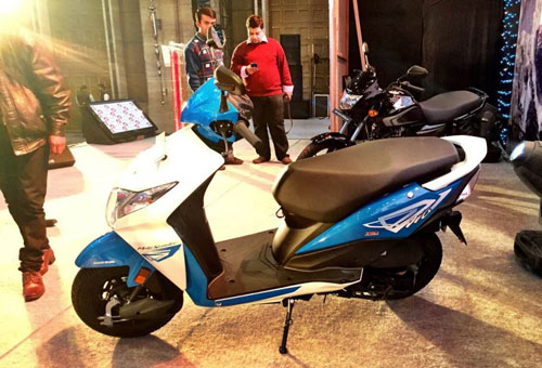 Hình ảnh về Honda Dio 2015 mới được ra mắt