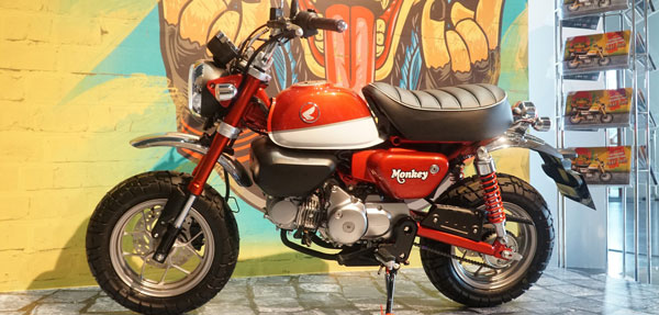 Đánh giá thông số kỹ thuật xe Honda Monkey