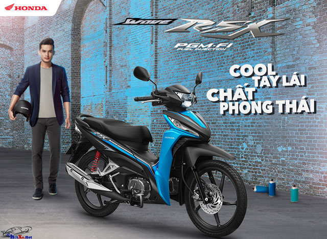 Bảng giá xe Wave RSX Honda vành đúc mới cập nhật
