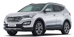 Bảng giá xe ô tô Santa Fe của Hyundai