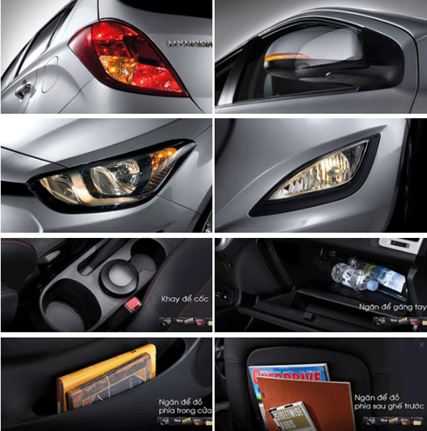 Bảng giá xe ô tô i20 của Hyundai