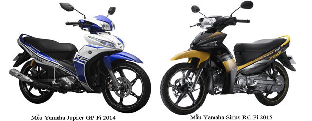 Xe máy Yamaha kim phun điện tử gồm những dòng nào?