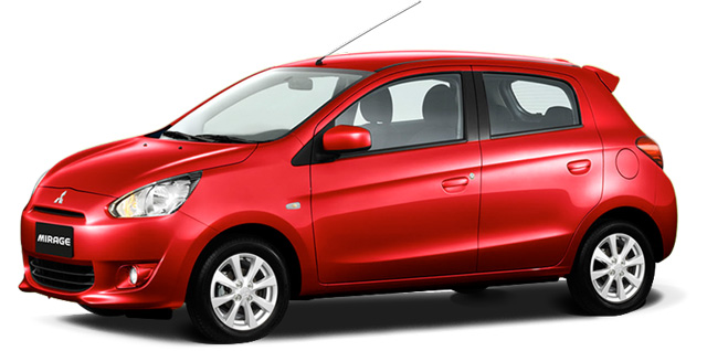 Bảng giá xe ô tô Mirage của Mitsubishi