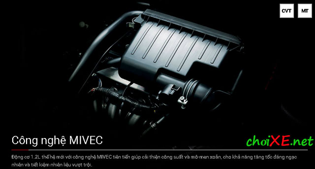 Bảng giá xe Mitsubishi Attrage mới cập nhật