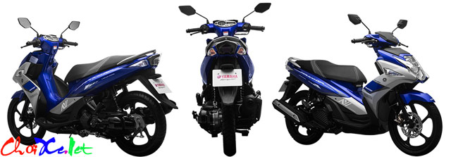 Những hình ảnh về xe Nouvo GP màu xanh