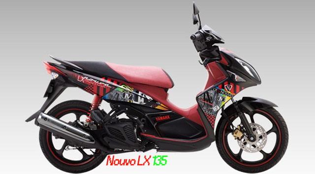 Tìm hiểu về xe nouvo LX thời kì 2008