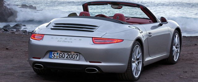 Bảng giá xe ô tô 911 Carrera Cab của Porsche