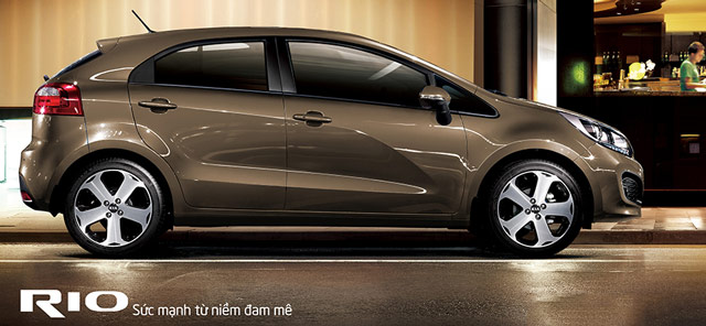 Bảng giá xe ô tô Rio Hatchback của Kia