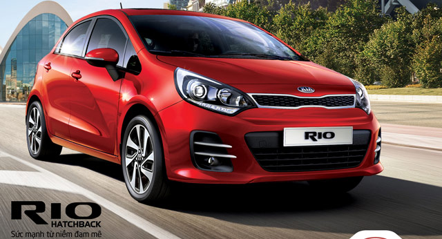 Bảng giá xe ô tô Rio Hatchback của Kia