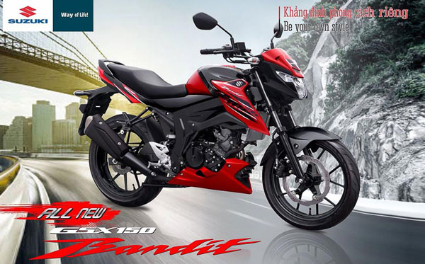 Suzuki GSX-150 Bandit đẹp mê ly giá gần 69 triệu đồng