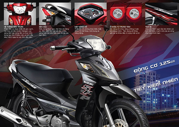 Bảng giá xe X-Bike mới của Suzuki