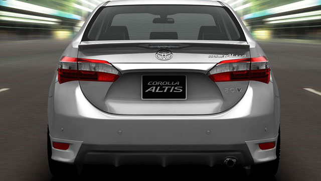 Bảng giá xe ô tô Corolla Altis của Toyota