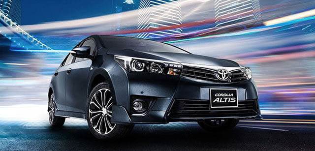 Bảng giá xe ô tô Corolla Altis của Toyota