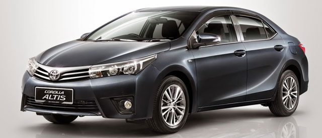 Bảng giá xe ô tô Corolla Altis của Toyota