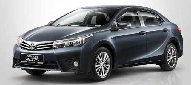 Bảng giá xe ô tô Corolla Altis của Toyota