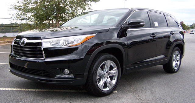 Bảng giá xe ô tô Highlander của Toyota