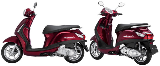 Giá xe máy Yamaha tay ga 125cc hiện nay