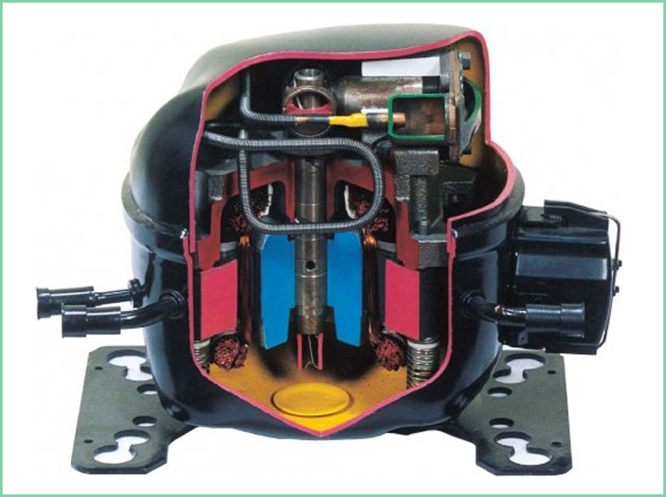 Cấu tạo block máy lạnh inverter 1hp gồm những gì