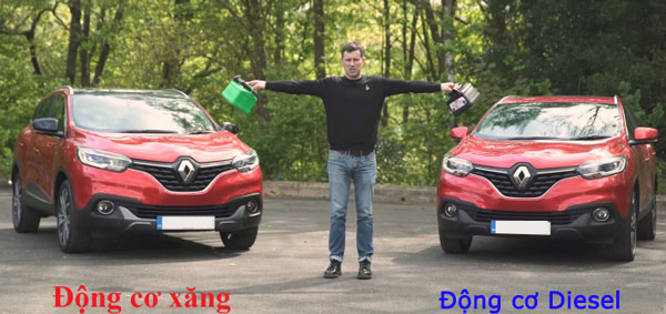 Động cơ dầu khác xăng ở điểm nào?