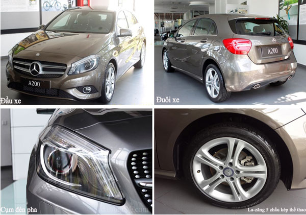 Bảng giá xe ô tô Mercedes A200 của Mercedes Benz