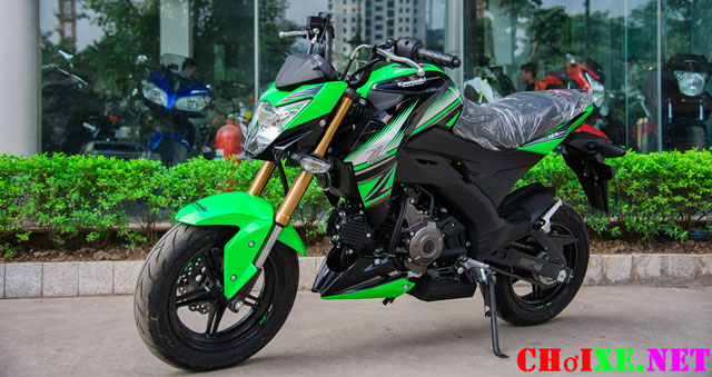 Kawasaki Z125 Pro 2017 cập bến Việt Nam có giá bán hơn 80 triệu