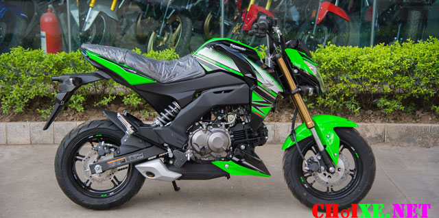 Kawasaki Z125 Pro 2017 cập bến Việt Nam có giá bán hơn 80 triệu
