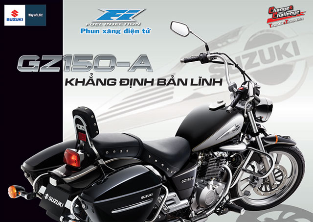 Bảng giá xe GZ150-A mới của Suzuki