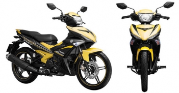 Phong cách độc đáo của xe máy Exciter màu vàng - Chơi Xe