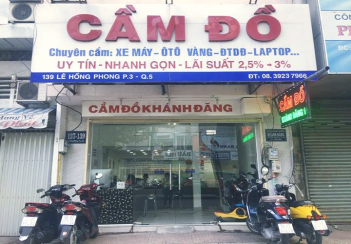 Tiệm cầm đồ Khánh Đăng lãi suất thấp chỉ 1.5% tháng - Chơi Xe